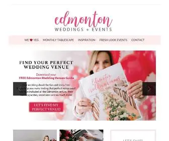 Youredmontonwedding.com(Edmonton Wedding) Screenshot