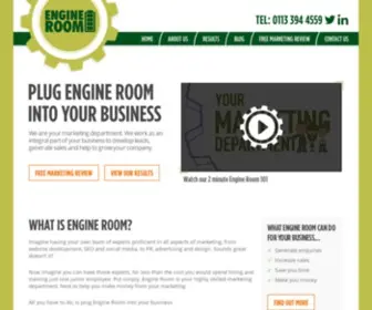 Yourengineroom.com(B2B Digital Marketing Agency) Screenshot