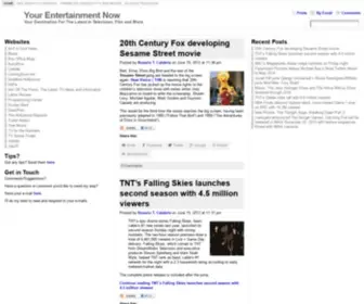 Yourentertainmentnow.com(Your Entertainment Now) Screenshot