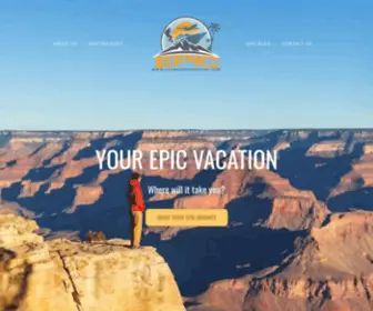 YourepicVacation.com(Epic Travel Agency) Screenshot