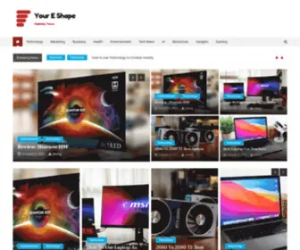 Youreshape.com(Your E Shape) Screenshot