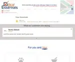 Youressentials.co.za Screenshot