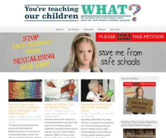 Youreteachingourchildrenwhat.org(youreteachingourchildrenwhat) Screenshot