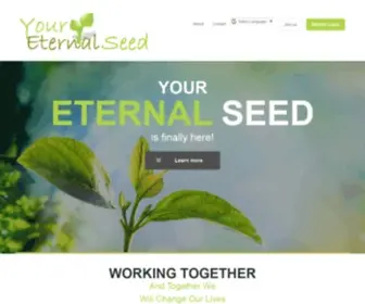 Youreternalseed.com(Your Eternal Seed) Screenshot