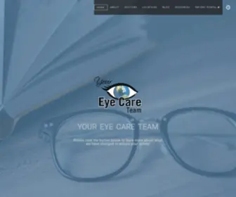 Youreyecareteam.com(Your Eye Care Team) Screenshot