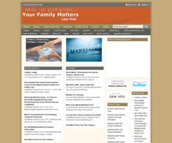 Yourfamilymatterslawblog.com(MA Divorce Mediator) Screenshot