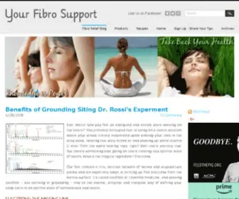 Yourfibrosupport.com(Fibro Relief Blog) Screenshot