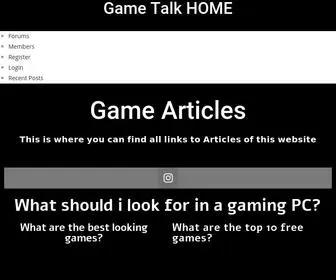 Yourgameguy.com(The Game Talk) Screenshot