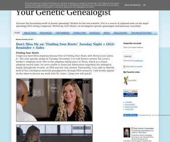 YourgeneticGenealogist.com(Your Genetic Genealogist) Screenshot