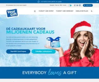 Yourgift.nl(YourGift Cards) Screenshot