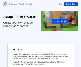 Yourgifthunt.com(Escape Room Creator) Screenshot