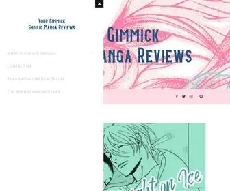Yourgimmick.net(Best Shoujo Manga Reviews) Screenshot
