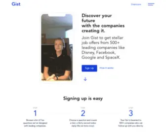 Yourgist.com(Gist) Screenshot