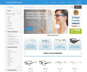 Yourglasses4Less.com(YOURGLASSES4LESS Best eyewear for everybody for good prices) Screenshot