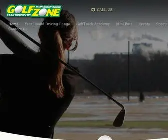 YourgolfZone.com(Golf Zone Year Round All Weather Driving Range & Golf Center) Screenshot