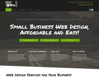 Yourgotoguy.ca(Small Business Marketing Solutions) Screenshot