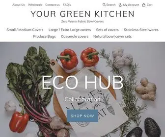 Yourgreenkitchen.ca(Your Green Kitchen) Screenshot