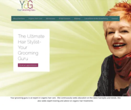 Yourgroomingguru.com(Ultimate Hair Stylist) Screenshot