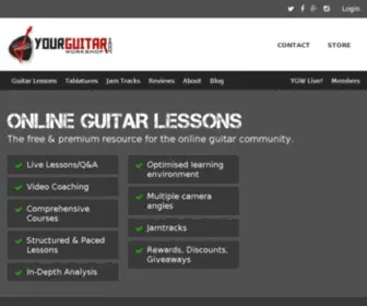 Yourguitarworkshop.com(Your Guitar Workshop) Screenshot