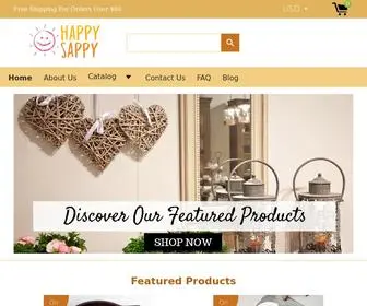 Yourhappysappy.com(HAPPY SAPPY) Screenshot