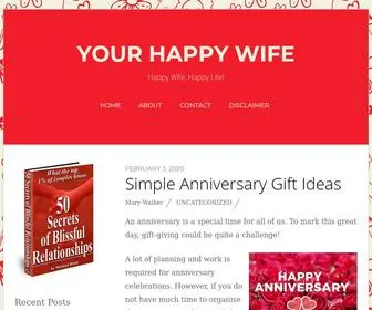 Yourhappywife.com(Yourhappywife) Screenshot