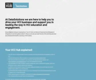 Yourhcihub.com(HCI Hub) Screenshot