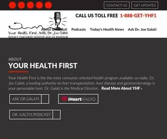Yourhealthfirst.com(Your Health First) Screenshot