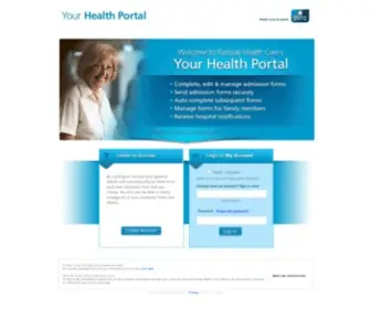 Yourhealthportal.com.au(Your Health Portal) Screenshot