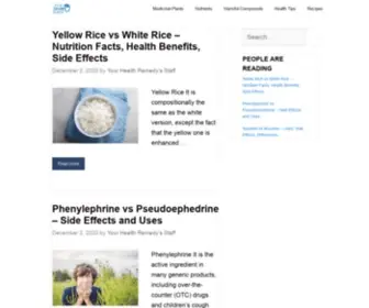 Yourhealthremedy.com(Your health remedy) Screenshot