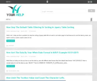 Yourhelp.in(Wordpress for newbies) Screenshot