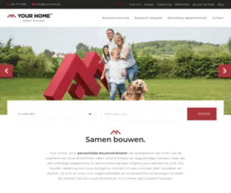 Yourhome.be(Samen bouwen op maat) Screenshot