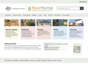 Yourhome.gov.au(Your home) Screenshot