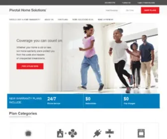 Yourhomesolutions.com(Home Warranty Protection Plans) Screenshot