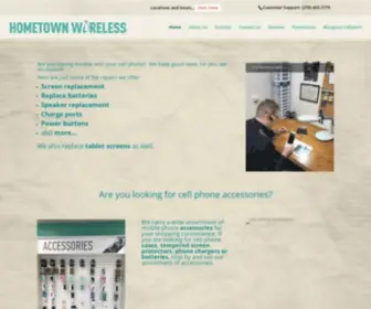 Yourhometownwireless.com(Cell Phone Repair Shop) Screenshot