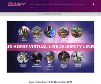 Yourhorselive.co.uk(Your Horse LiveNovember 2021) Screenshot