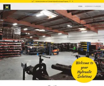 Yourhydraulicsolutions.com(HYDRAULIC SOLUTIONS AND SUPPLIES in Ontario) Screenshot