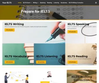 Yourielts.net(Your IELTS) Screenshot