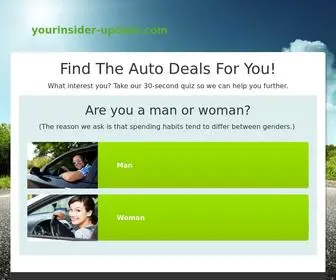 Yourinsider-Update.com(Auto Deals and Resources) Screenshot