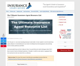 Yourinsuranceoffice.com(The Ultimate Insurance Agent Resource List for 2021) Screenshot