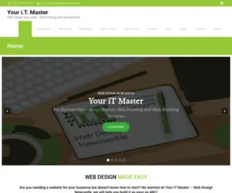 Youritmaster.com.au(Web Design Newcastle) Screenshot