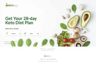 Yourketodiet.com(Keto Diet Meal Plan) Screenshot