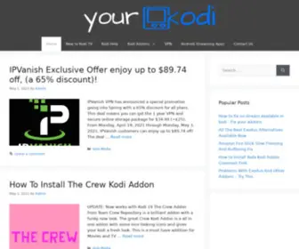 Yourkodi.com(Your Kodi) Screenshot