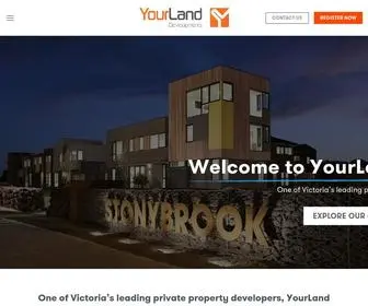 Yourland.com(YourLand Developments) Screenshot