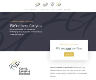 Yourlawfirm.ca(Grenkie Rémillard & Reynolds) Screenshot