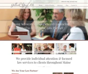 Yourlawpartner.com(Lawyer and Attorney Bangor) Screenshot