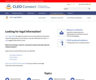 Yourlegalrights.on.ca(Your Legal Rights Main) Screenshot