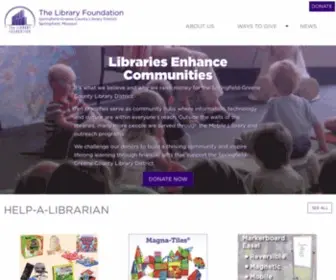 Yourlibraryfoundation.org(The Library Foundation) Screenshot