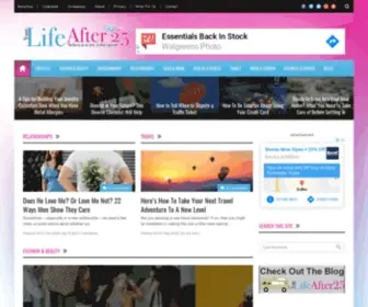 Yourlifeafter25.com(Your Life After 25) Screenshot
