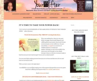 Yourlifelifter.com("YOU CANNOT SOLVE PROBLEMS AT THE SAME LEVEL OF THINKING) Screenshot