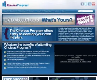 Yourlifeyourchoices.com(Choices program) Screenshot